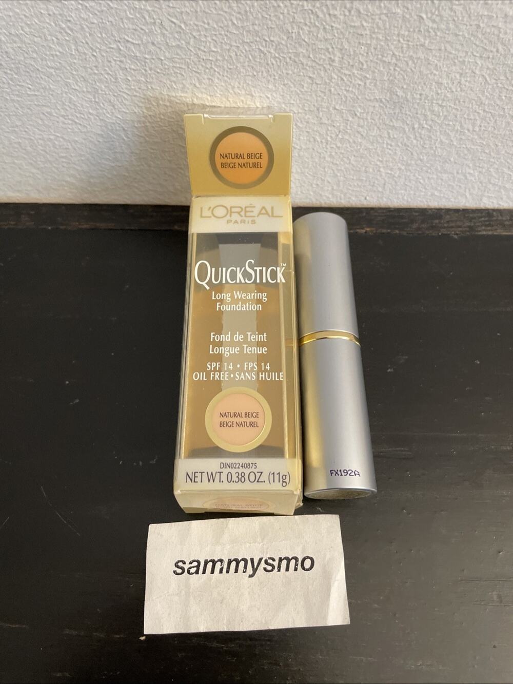 L'OREAL PARIS QUICKSTICK Long Wearing Foundation, Natural Beige READ DESCRIPTION